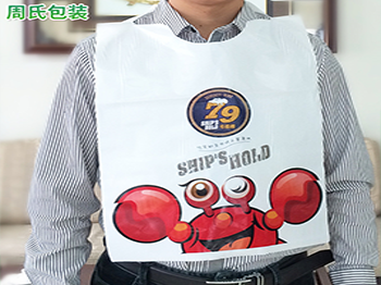 一次性围兜怎么用？